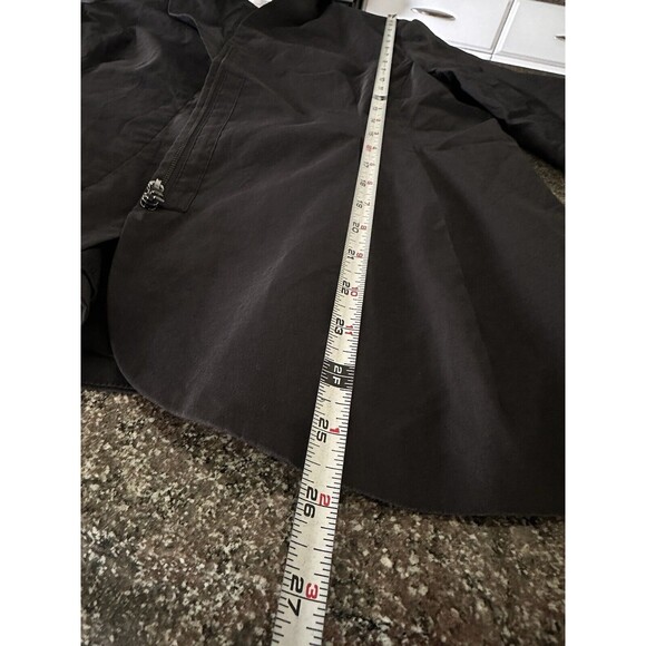 Eileen Fisher Ramie Silk Unique Dress Jacket Fitted Black Dble Action Zip S EUC - Picture 8 of 11